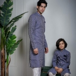 Mens Traditional Ethnic Wear Indo Western Style Kurta Payjama Set