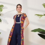Women's Keyhole-Neck Regular Jumpsuit
