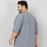 Men's Plussize Oversized Half Sleeves T-Shirt