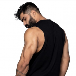 Men's Cotton, Sleeveless Printed Vest