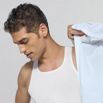 Element Combed Cotton Square Neck Vest for Men