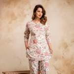 Pure Cotton Printed Night Suit